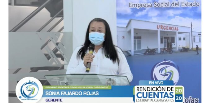 Gerente del Hospital Clarita Santos rindió cuentas | Noticias de Buenaventura, Colombia y el Mundo
