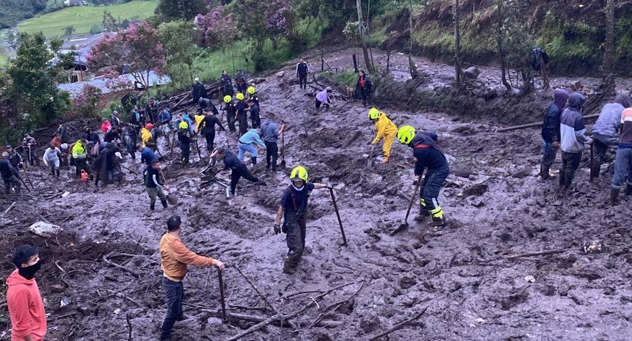 Avalancha en zona rural de Pasto dejó una persona muerta - INFORMATIVO ...