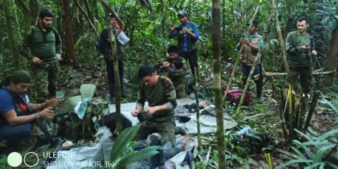 Menores hallados en selvas del Guaviare serán trasladados al Hospital Militar para continuar con su recuperación | Noticias de Buenaventura, Colombia y el Mundo