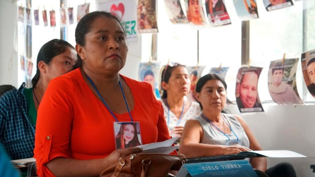 Familiares de personas desaparecidas en Samaniego