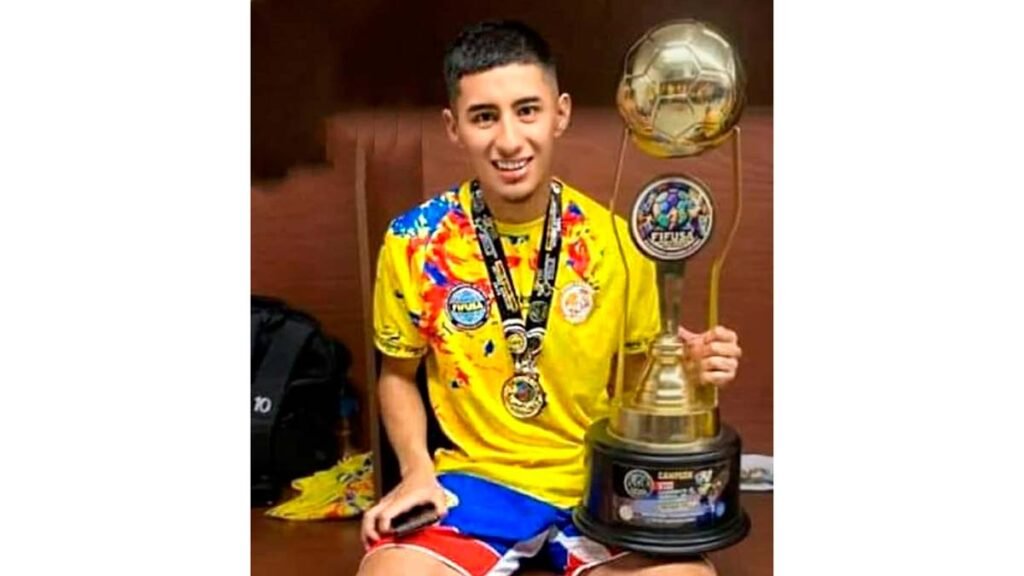 Duván Eraso, campeón mundial de fútbol de salón con la selección Colombia