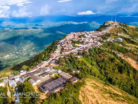 Panorámica de El Rosario, Nariño