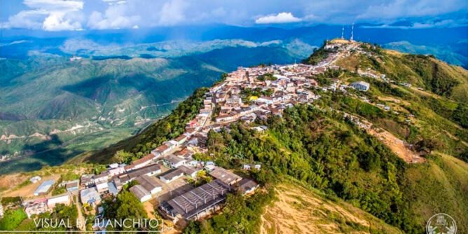 Panorámica de El Rosario, Nariño