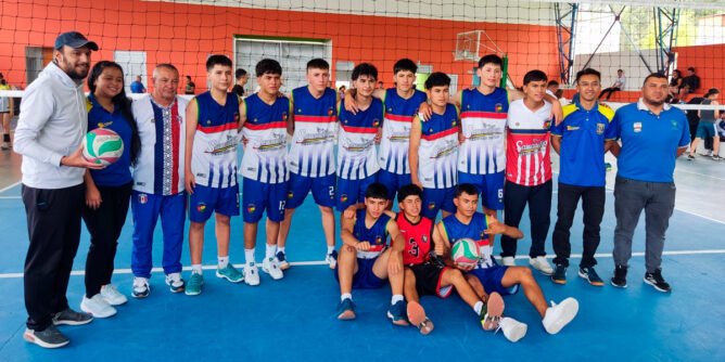 Samaniego campeón departamental de voleibol juvenil