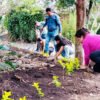 Siembra de árboles en la celebración del Día del río Guáitara en Consacá