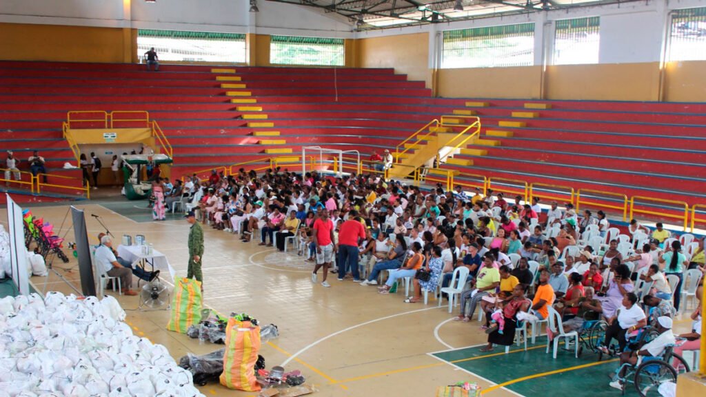 Donación de mercancía decomisada en Tumaco