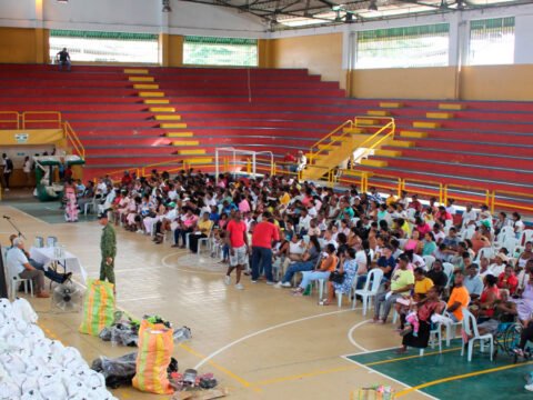 Donación de mercancía decomisada en Tumaco