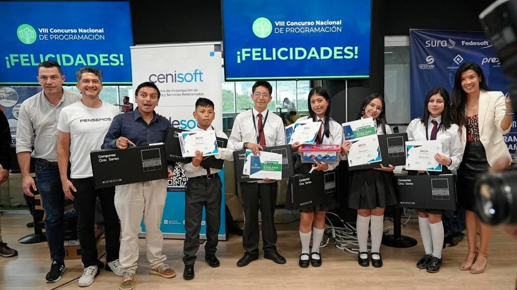 Estudiantes de Guachucal lograron el segundo lugar en concurso nacional de programación,