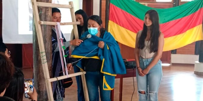 Estudiantes de la Universidad de Nariño en Santiago, Putumayo