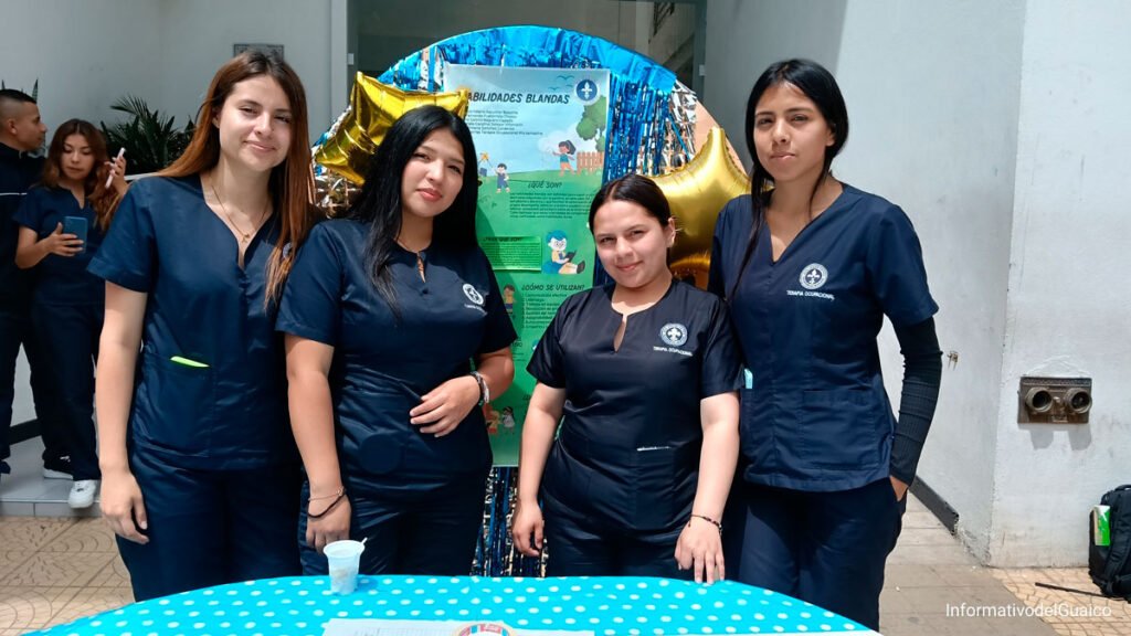 Estudiantes de terapia ocupacional de la Universidad Mariana de Pasto
