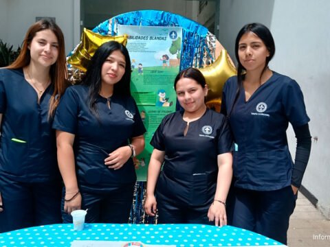 Estudiantes de terapia ocupacional de la Universidad Mariana de Pasto