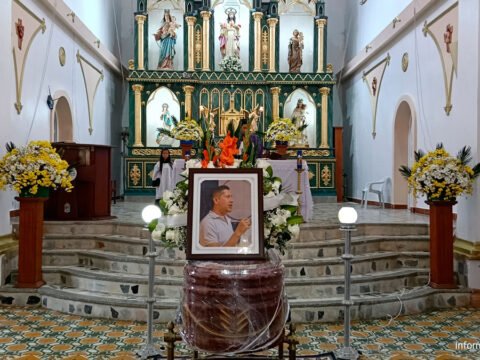 Funeral del personero de Cumbitara, Jimmy Alejandro Rosero Chaves