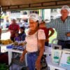 Participantes en el mercado campesino en Sandoná