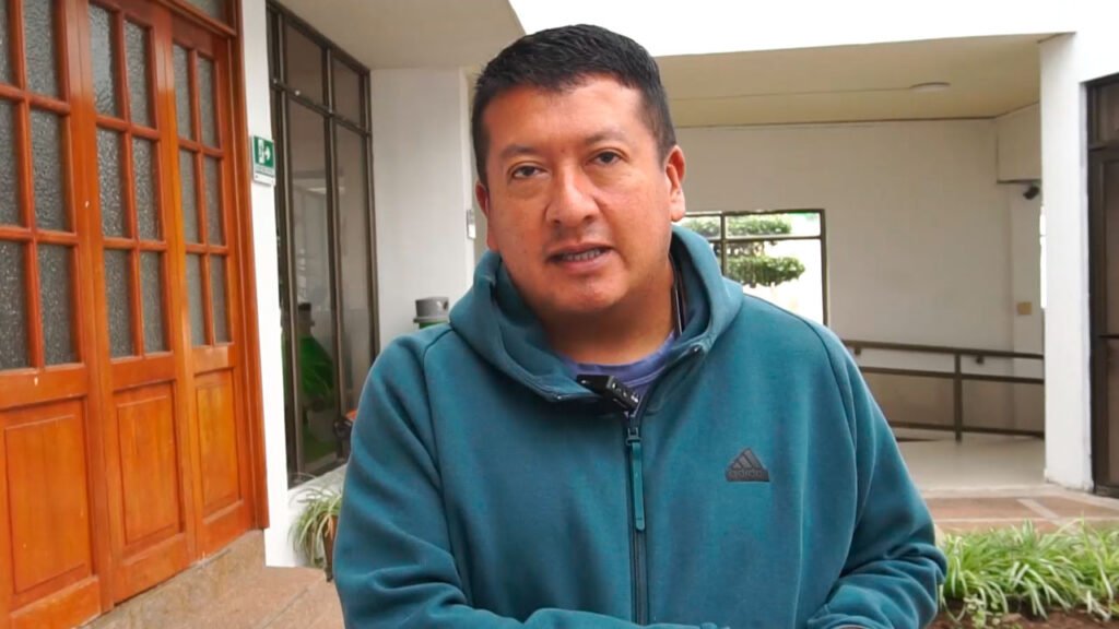 Miguel Ángel Botina, funcionario del Instituto Departamental de Salud Nariño