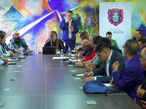 Reunión del director de la UNGRD con alcaldes de Pasto, Nariño y La Florida