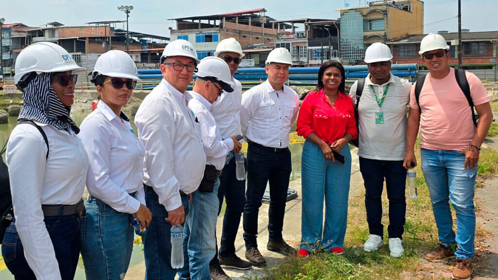 Responsables de la construcción del tanque elevado en Tumaco