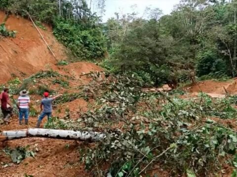 Avalancha en Policarpa, Nariño,