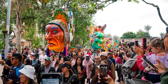 Carnaval de Negros y Blancos en Bogotá