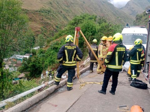 Accidente de bus en Tangua, Nariño