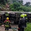Bus de turismo se accidentó con 42 personas