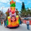 Cinco modalidades brillaron en el Desfile Magno del Carnaval Sandoneño
