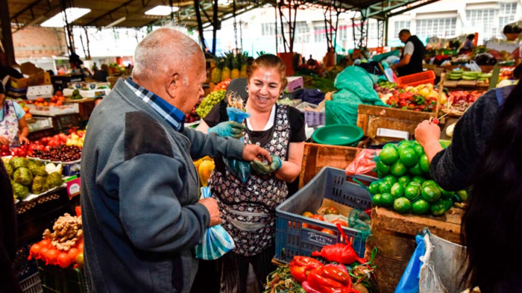 Feria campesina en El Tejar, Pasto