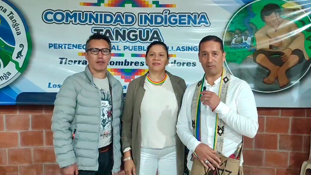 Levantamiento del bloqueo de la vía Panamericana en el municipio de Tangua