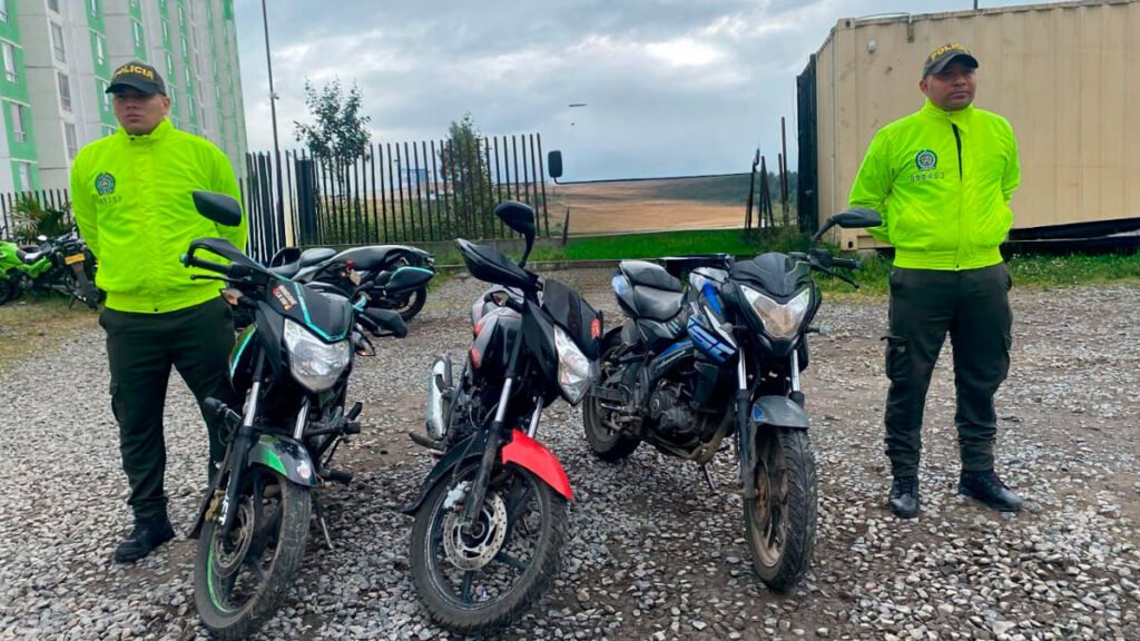 Policía recuperó motos robadas en Cumbal