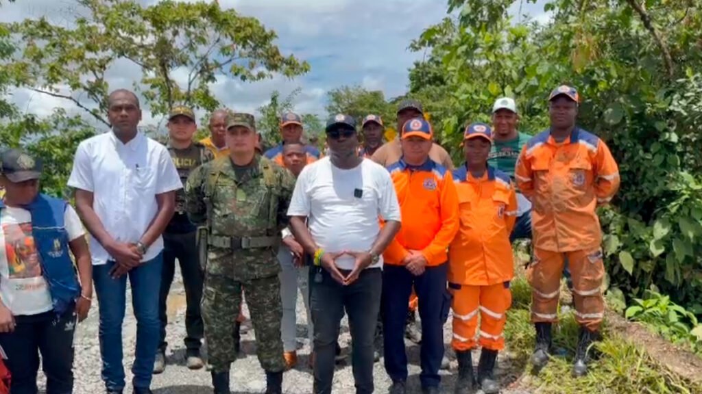 Reporte del accidente del camión militar en el sector de La Columpia, Barbacoas, Nariño