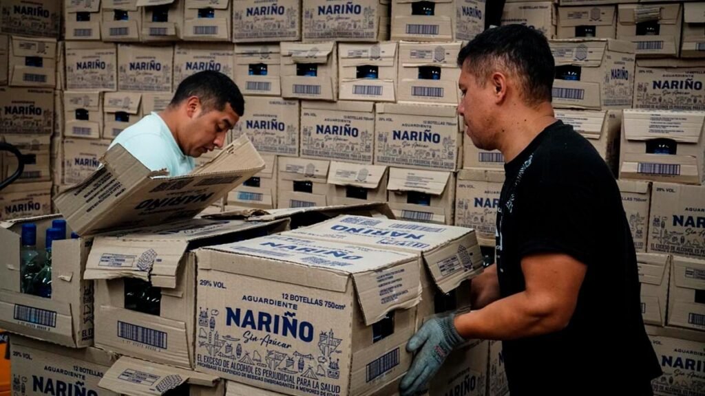 Convocatoria para vender aguardiente Nariño