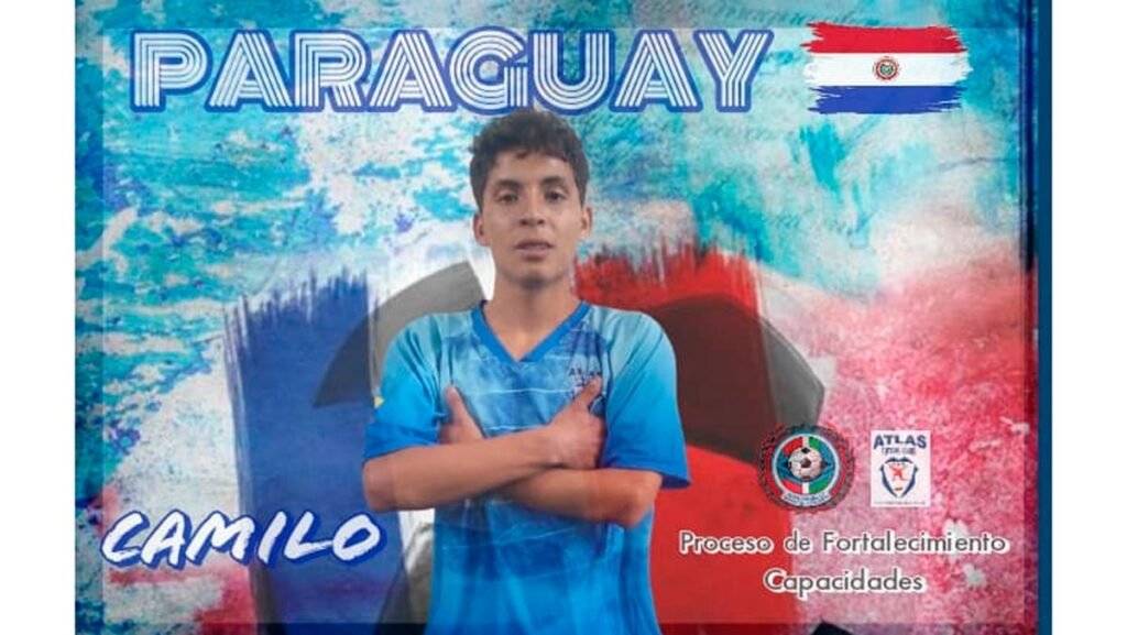Camilo Obando, futbolista sandoneño