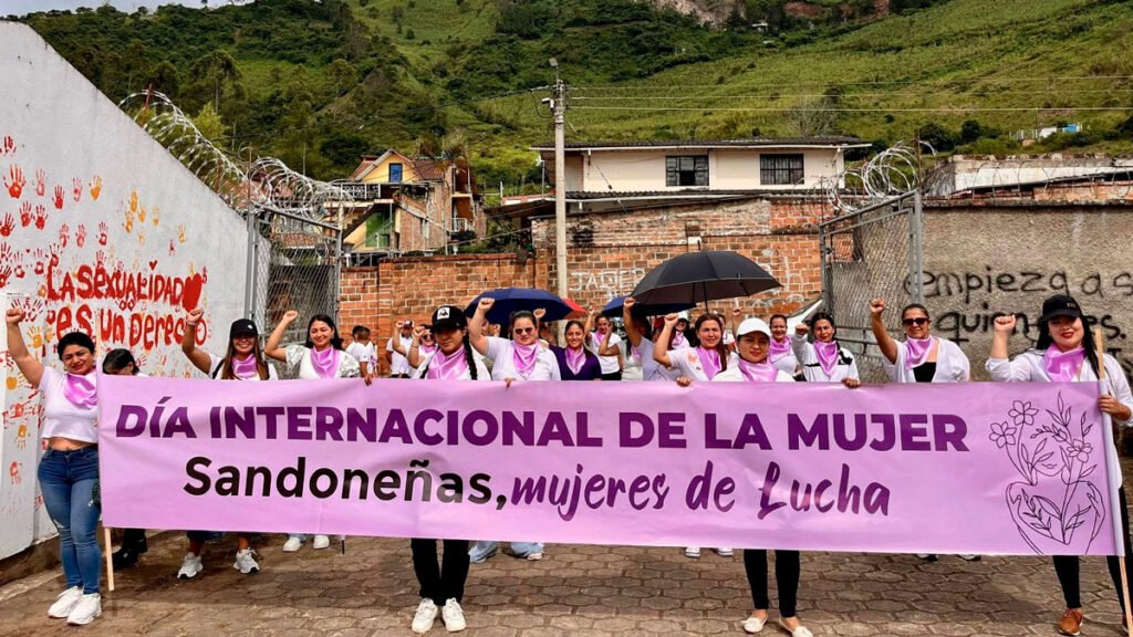Conmemoración del Día de la Mujer en Sandoná