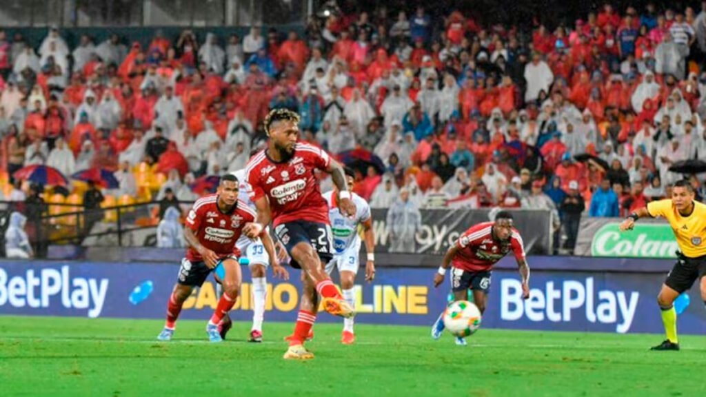 Independiente Medellín frente al Deportivo Pasto