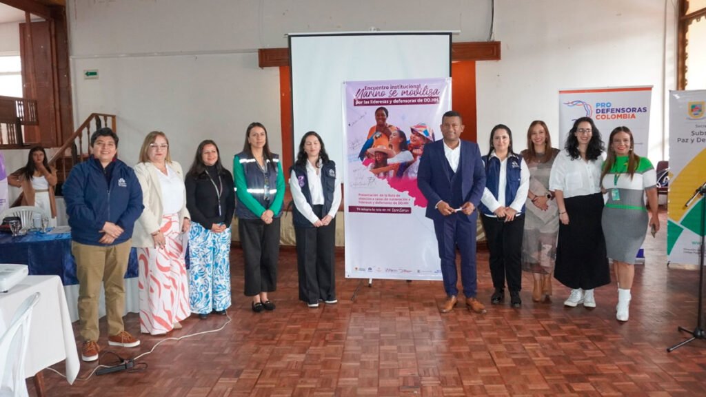 Ruta de protección a mujeres defensoras de derechos humano