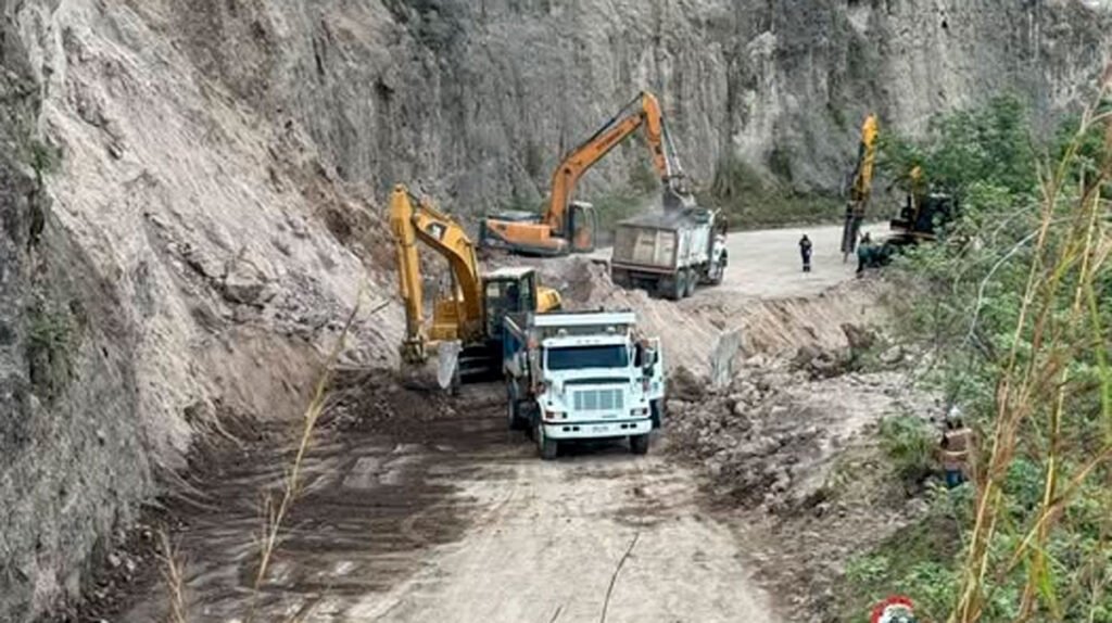 Trabajos en Cano Bajo, Chachagüí
