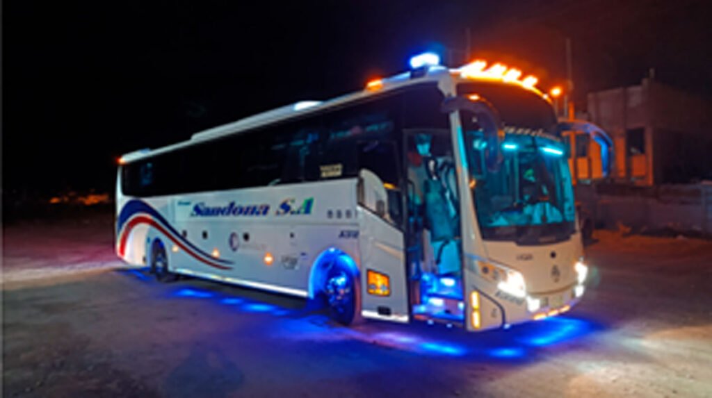 Bus de Transportes Sandoná
