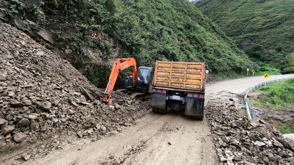 Habilitación de la vía al norte de Nariño