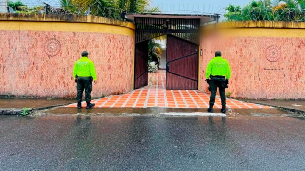 Bienes incautados en Tumaco