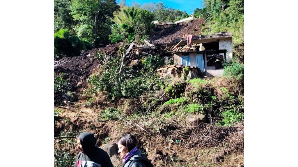 Deslizamiento en San Rafael, Consacá