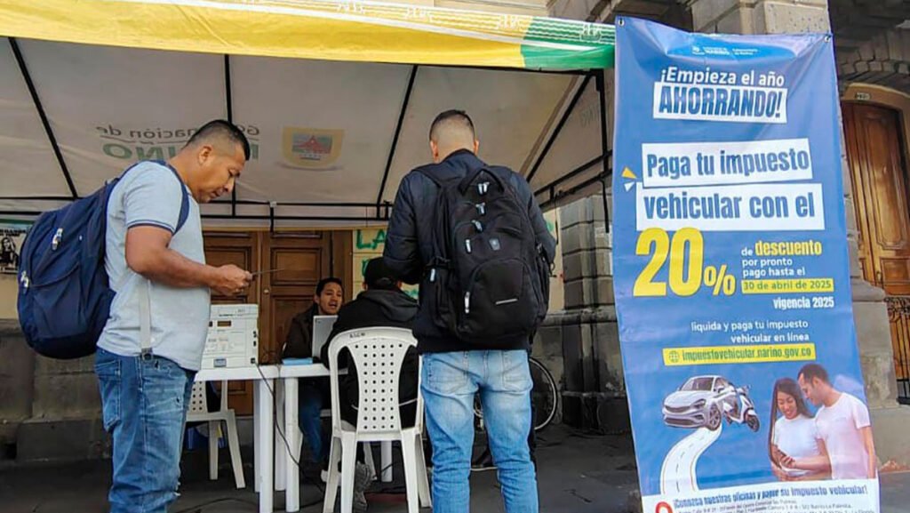 Impuesto a vehiculos en Nariño