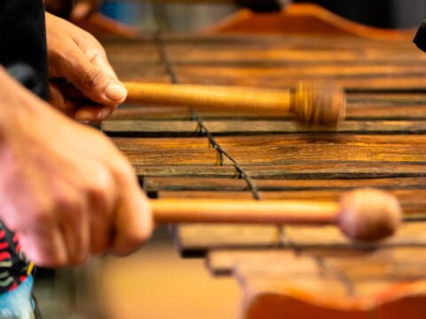 Marimba, instrumento musical del Pacífico colombiano