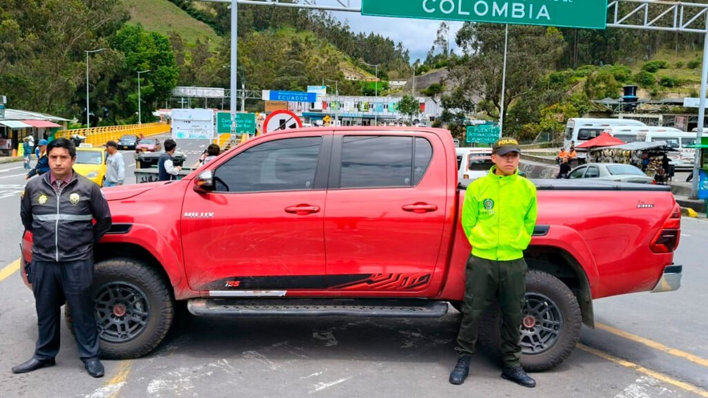 Recuperan vehículos hurtados en Ipiales y Samaniego gracias a operativos de la Policía y Fiscalía