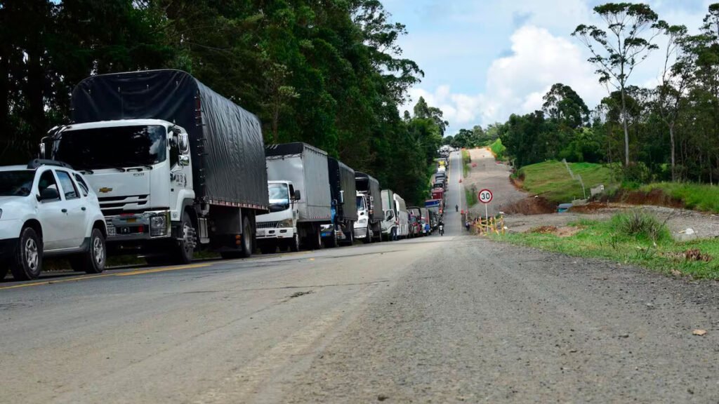 Vía Panamericana, Cajibío, Cauca