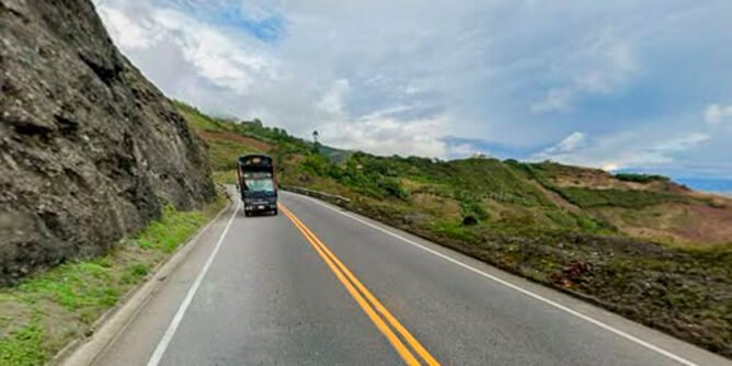 Vía Panamericana Pasto - Mojarras