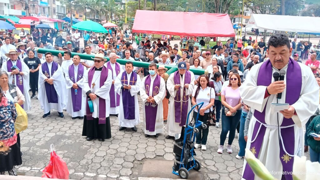 Cuarto Viacrucis de la Diócesis de Pasto en Sandoná