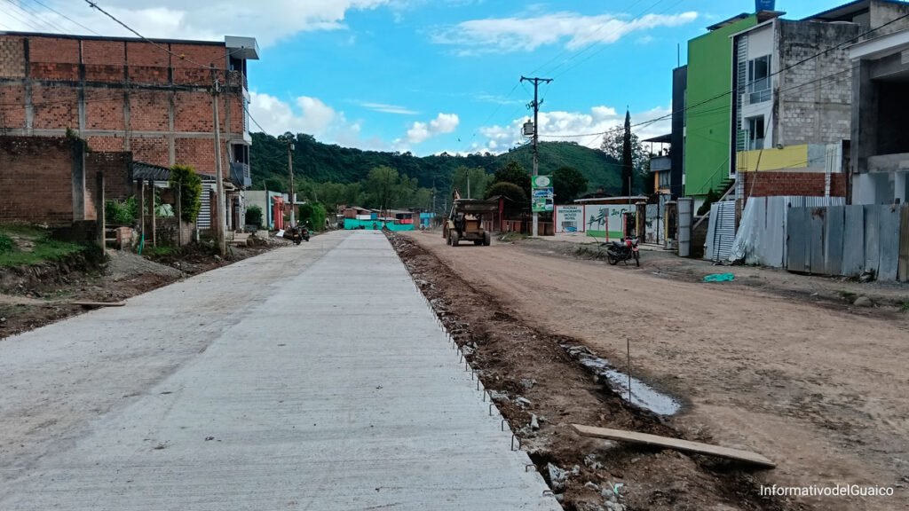 Obras en Avenida Centenario