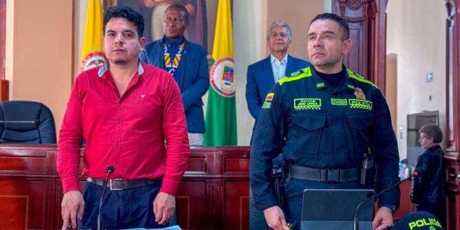 Comandante de Policía en la Asamblea de Nariño