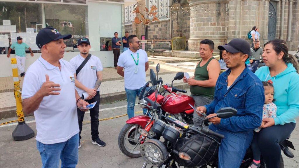 Educación vial en Sandoná