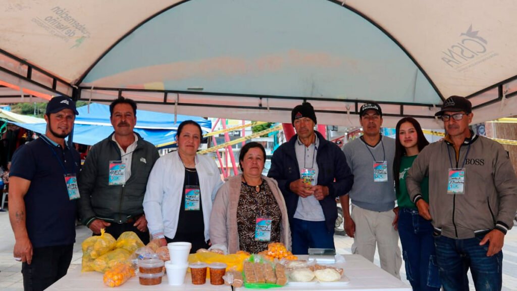 Feria agropecuaria en La Cruz, Nariño