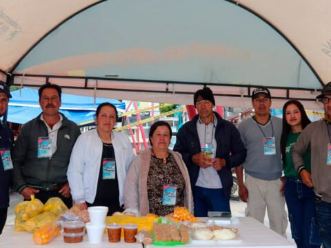 Feria agropecuaria en La Cruz, Nariño